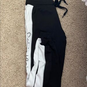 Two-tone Calvin klein joggers
